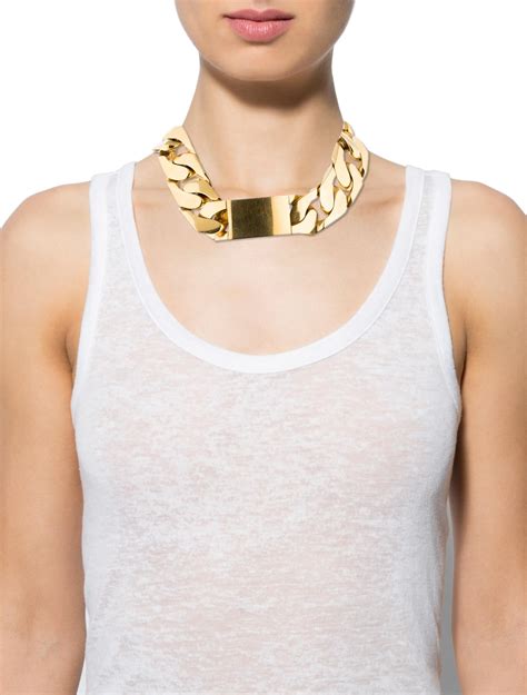 celine id necklace price|celine id choker.